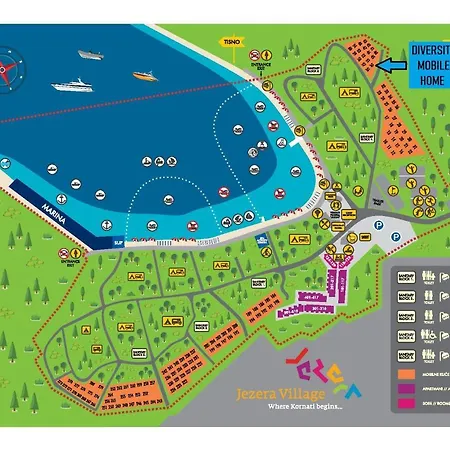 Holiday park Diversity Mobile Jezera